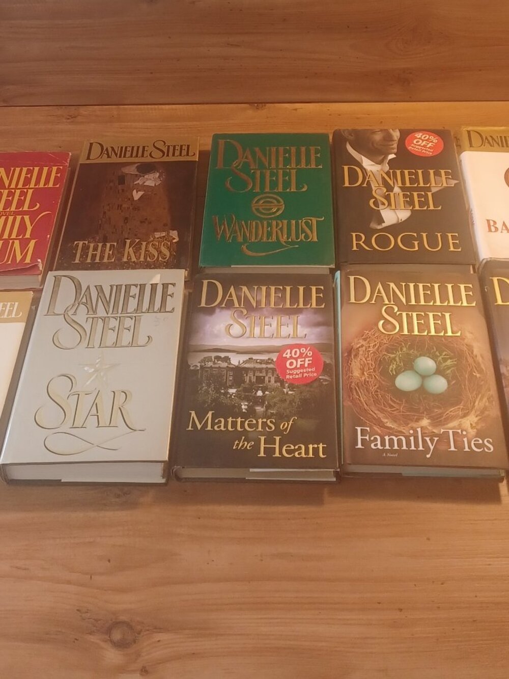 Toxic Bachelors By Danielle Steel Lot Of 10 Books
